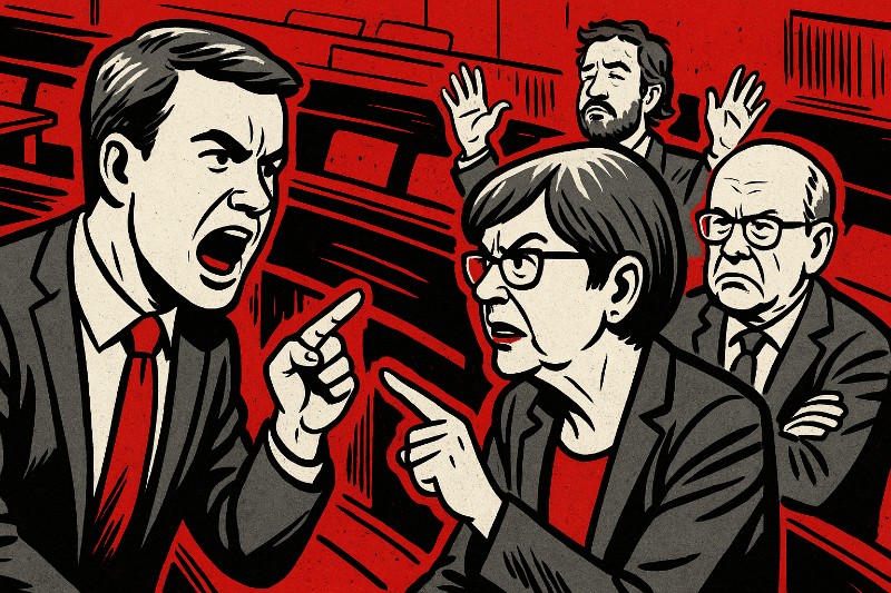 Rentenpaket im politischen Schleudergang: Wie 18 Rebellen und drei Parteien eine ganze Regierung ins Wanken bringen